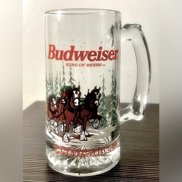 Budweiser Dining Vintage Budweiser Collectible Mug Circa 989 Poshmark